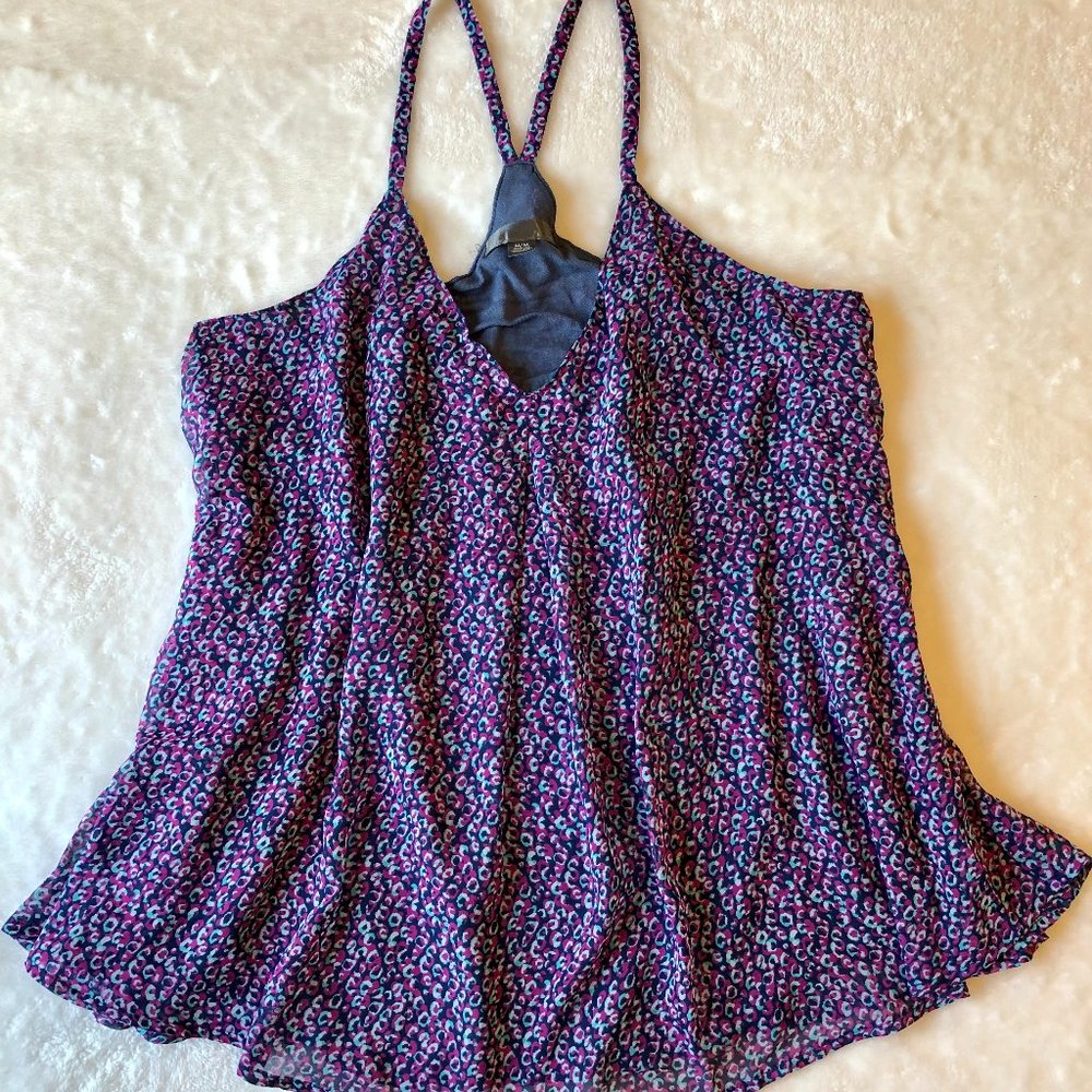 Forever 21 Animal Print Flowy Camisole
